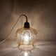 Amber glass lamp