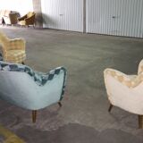 Organic year 50-60 club chairs pair