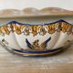 Renaissance decorated earthenware salad bowl from Gien.