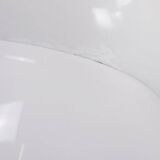 white lacquered "Egg" Lounge Chair