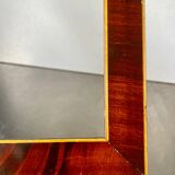 Antique Wooden  Frame intarsia borders 26.5 cm x 22.5  cm