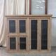 Raw glass cabinet