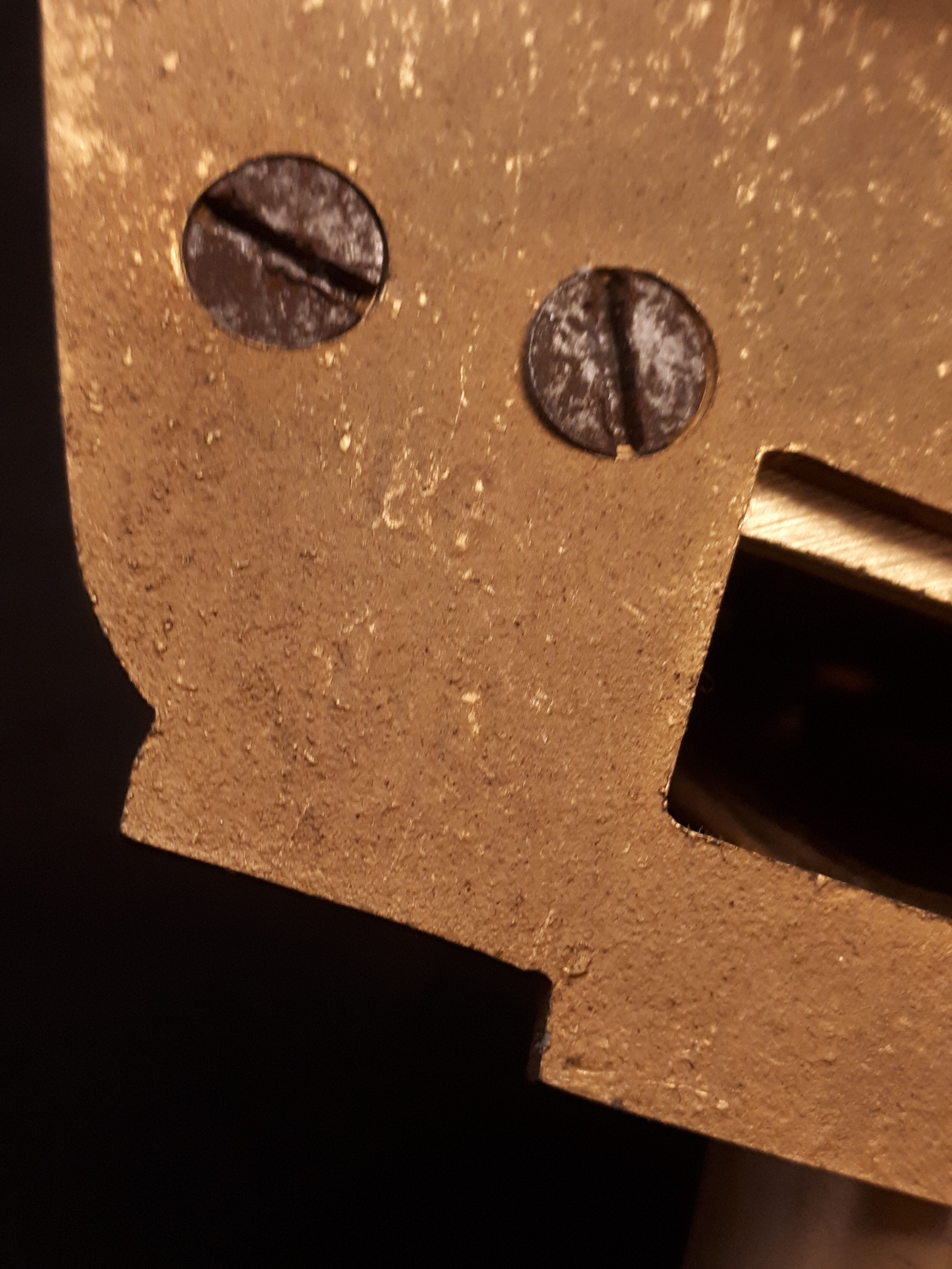 Pair sconces metal dore décor stars Lunel vintage 1950