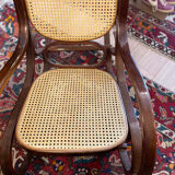 Rocking chair wood and vintage canning