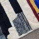 Handmade pure wool rug, size 140 x 260 cm.