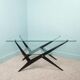 Table basse verre Maison Jarden 50
