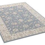 Tapis persan bleu zaya 240x340 cm