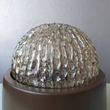 Vintage 70s glass ceiling light