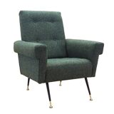 Lounge armchair, Italian design, 1970s, production: Italy