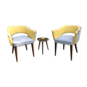 2 fauteuils bridge années