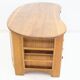 Bureau suédois de style Art Nouveau en chêne