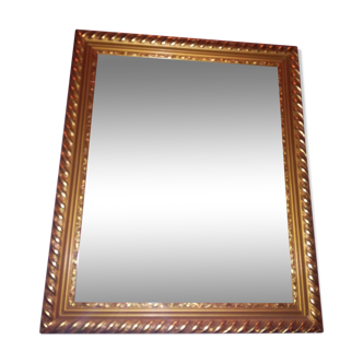 Golden mirror 50x60cm