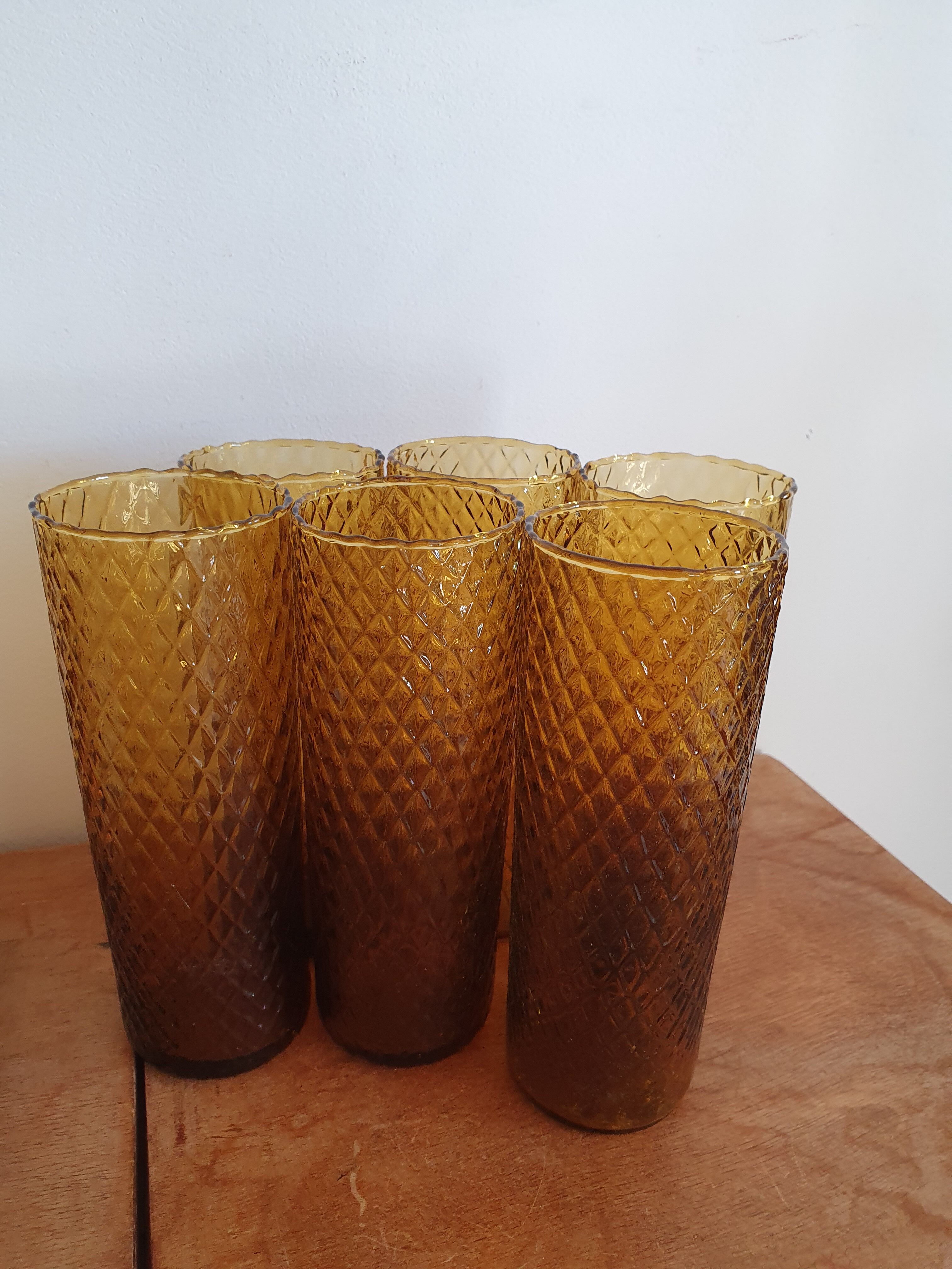 Set of 6 textured lenses