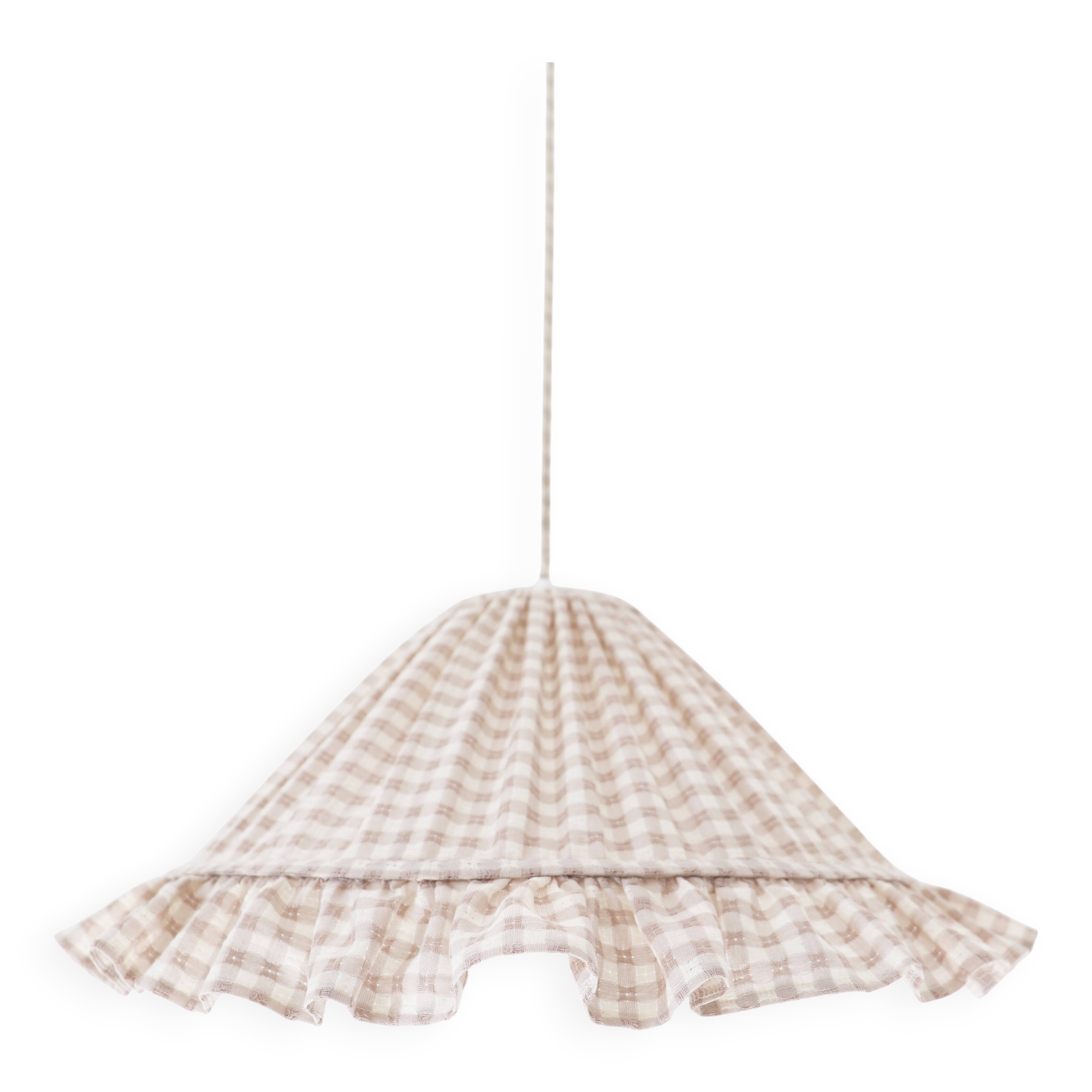 Emilia "small squares" conical suspension with steering wheel