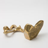 Vintage brass clipboard (50s/60s)