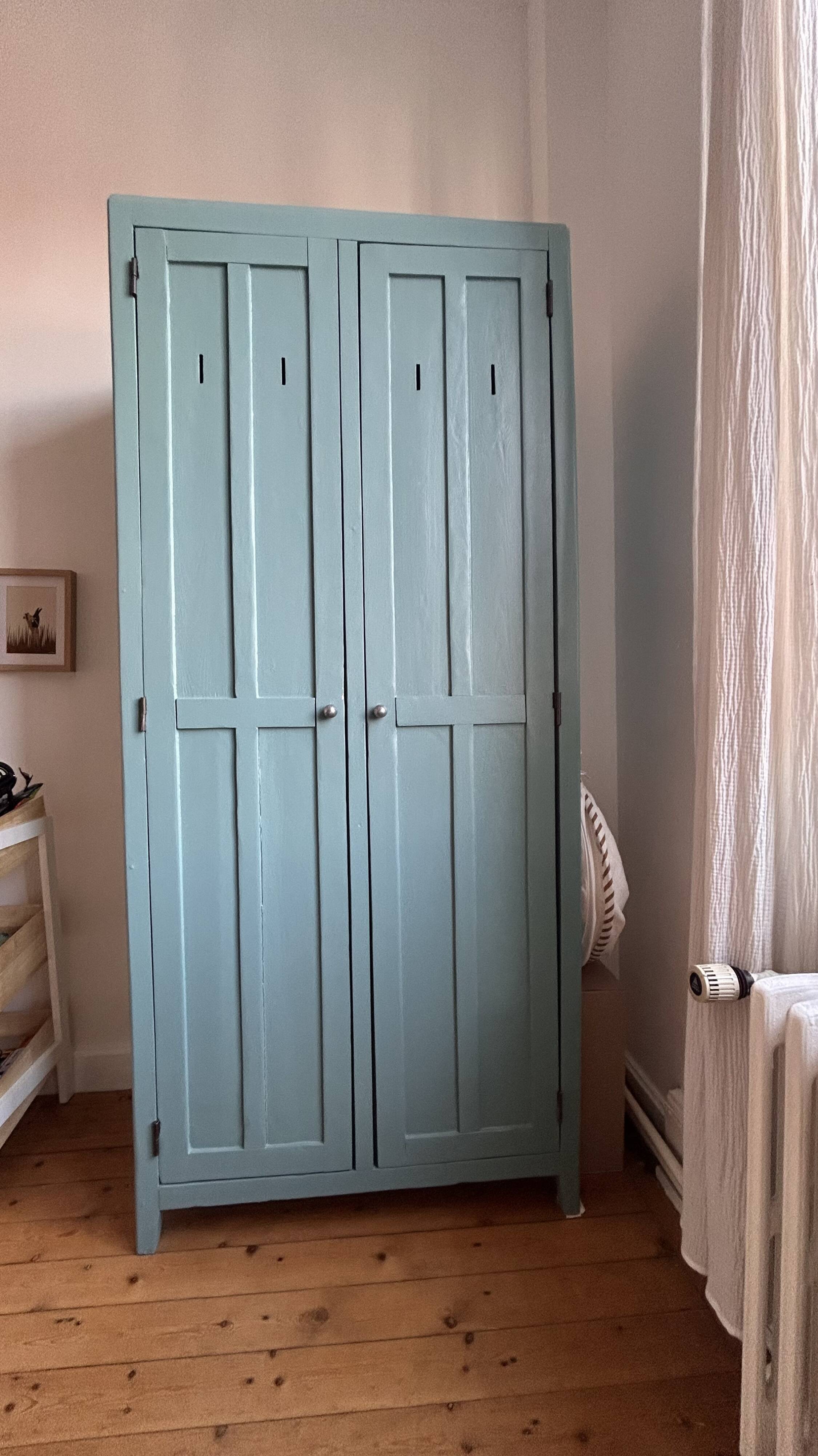 Vintage Parisian antique wardrobe