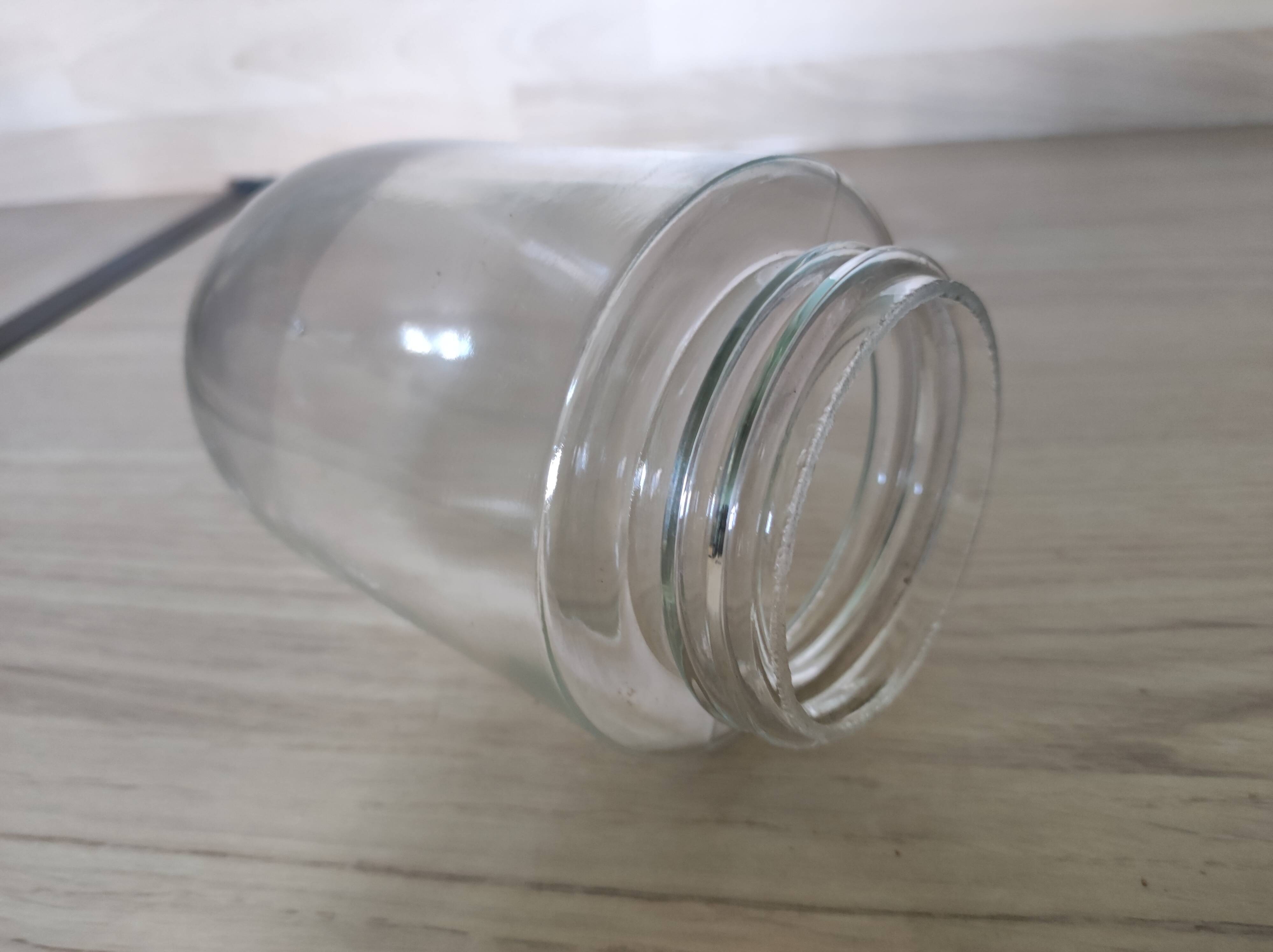 Globe glass shell with nipple lamp gooseneck farmyard