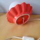 Lampe coquillage en porcelaine et opaline 1980