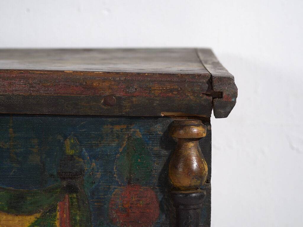 Old hand-painted mallet – Central Europe (circa 1850)