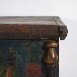 Old hand-painted mallet – Central Europe (circa 1850)