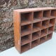Old wooden locker