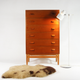 Danish vintage retro commodus Poul Volther FDB in teak 60s