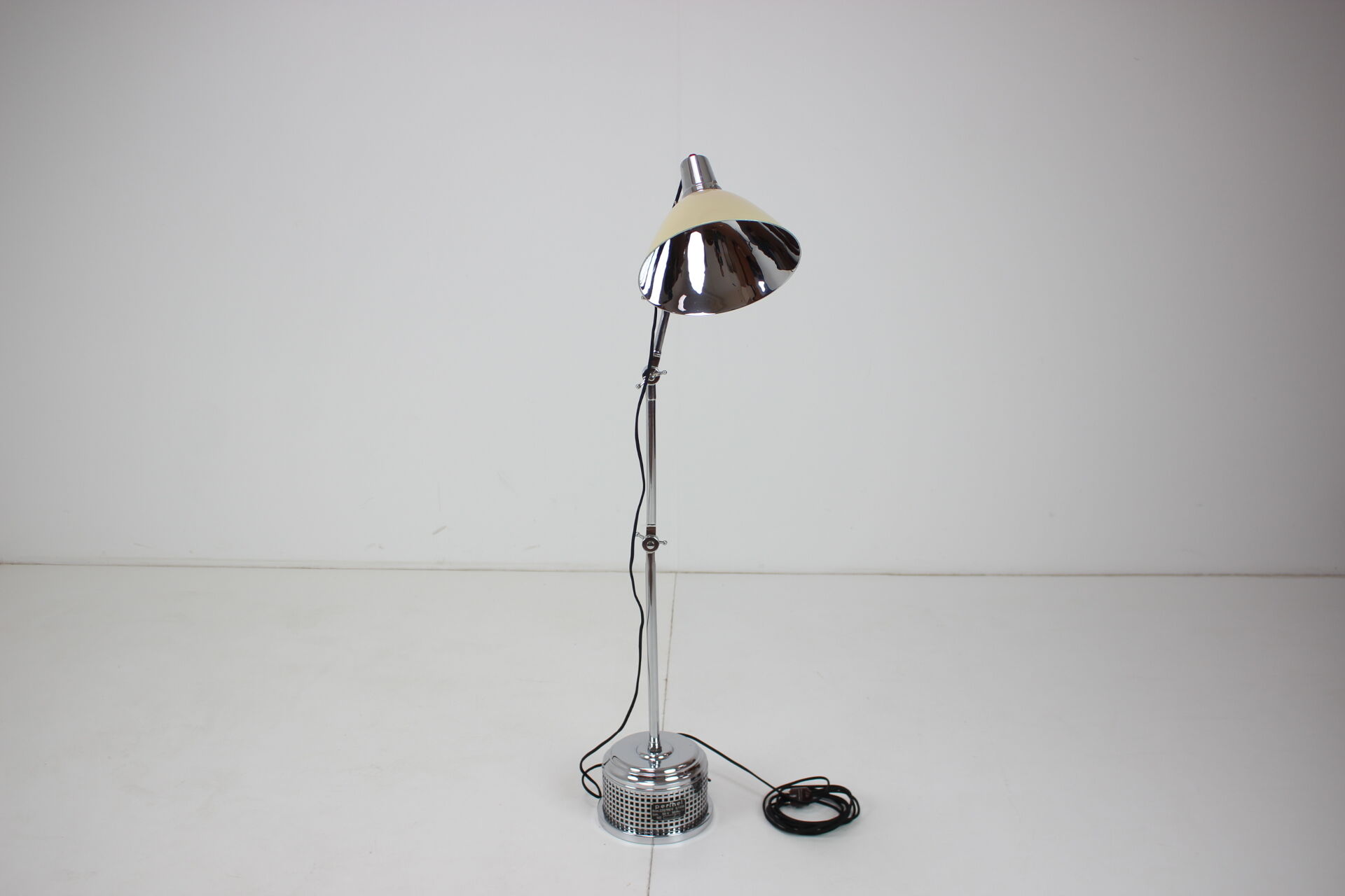 Art-deco adjustable floor or table lamp, Perihel.