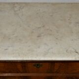 Old-timer 4-drawer walnut drawer