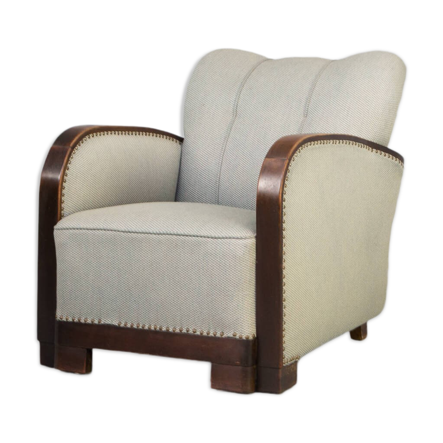 Art deco lounge fauteuil
