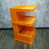 Bedside box 70s orange