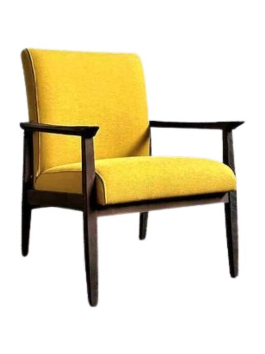Fauteuil vintage restauré par ton (années 1960)