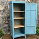 Armoire bonnetière parisienne turquoise 1940