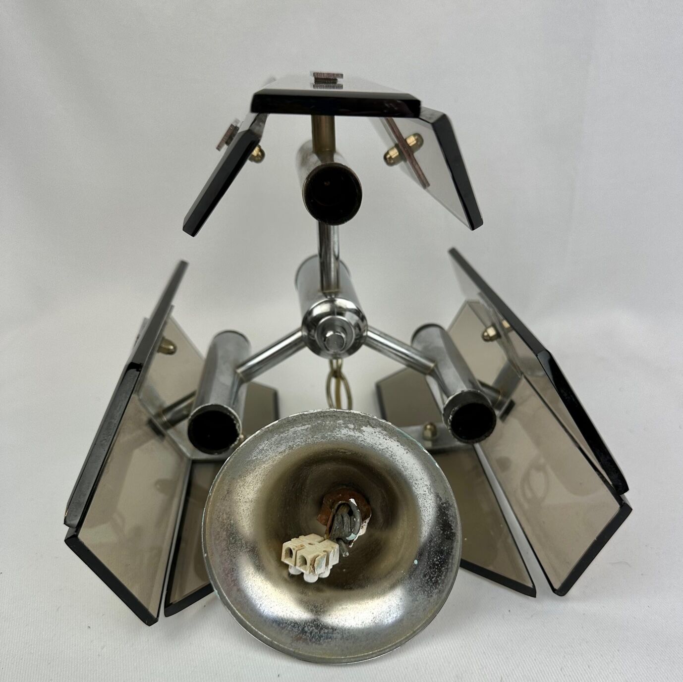 Seventies chandelier brand Veca