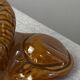 Ceramic lion ashtray