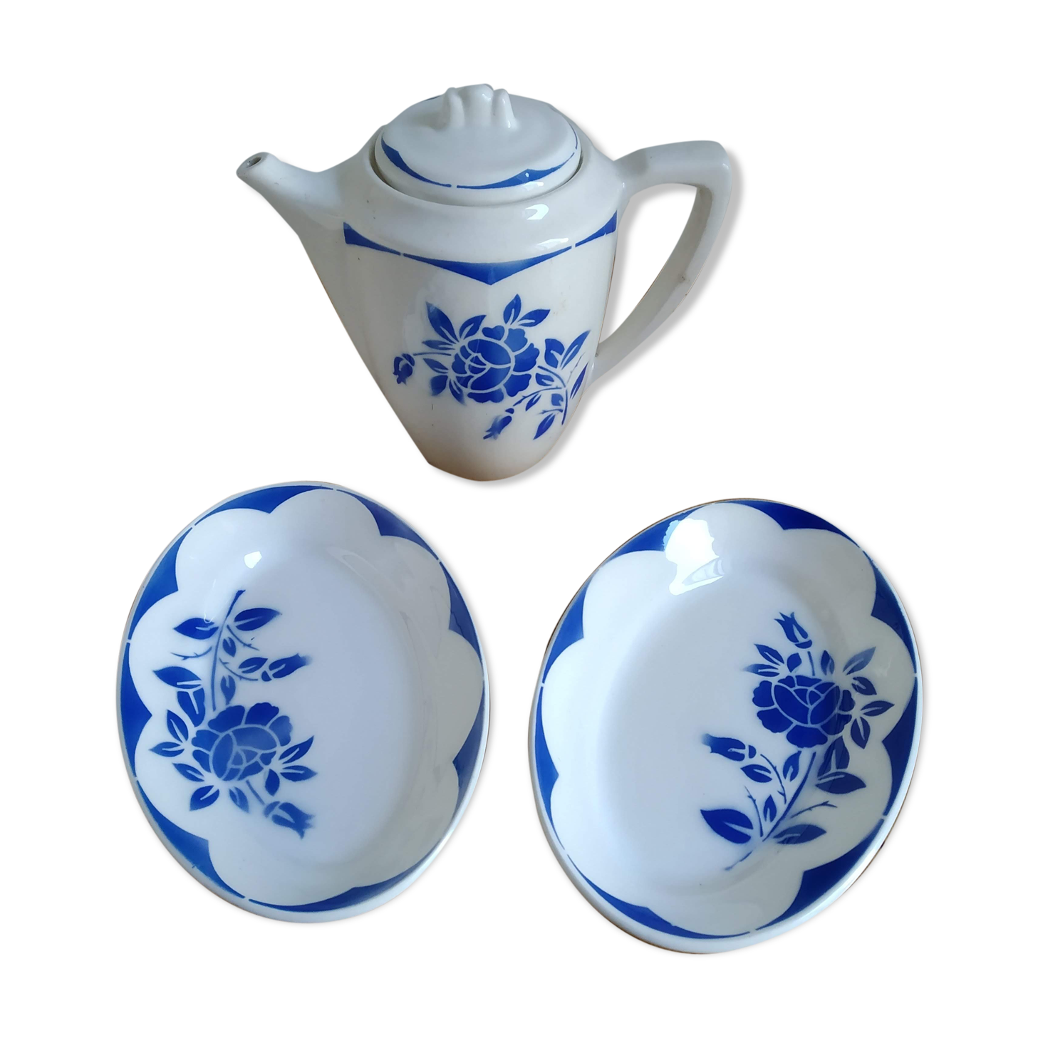 Corsica coffee maker and ravine set