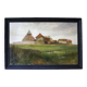 Oil on canvas signed Paysage de Beauce