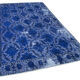 Handmade rustic anatolian 1970s 173 cm x 281 cm blue rug