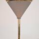 Vintage French Brass Acrylic Chandelier, 1970s