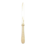Louis XIV style silver metal letter opener