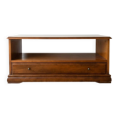 Table base in solid cherry wood.