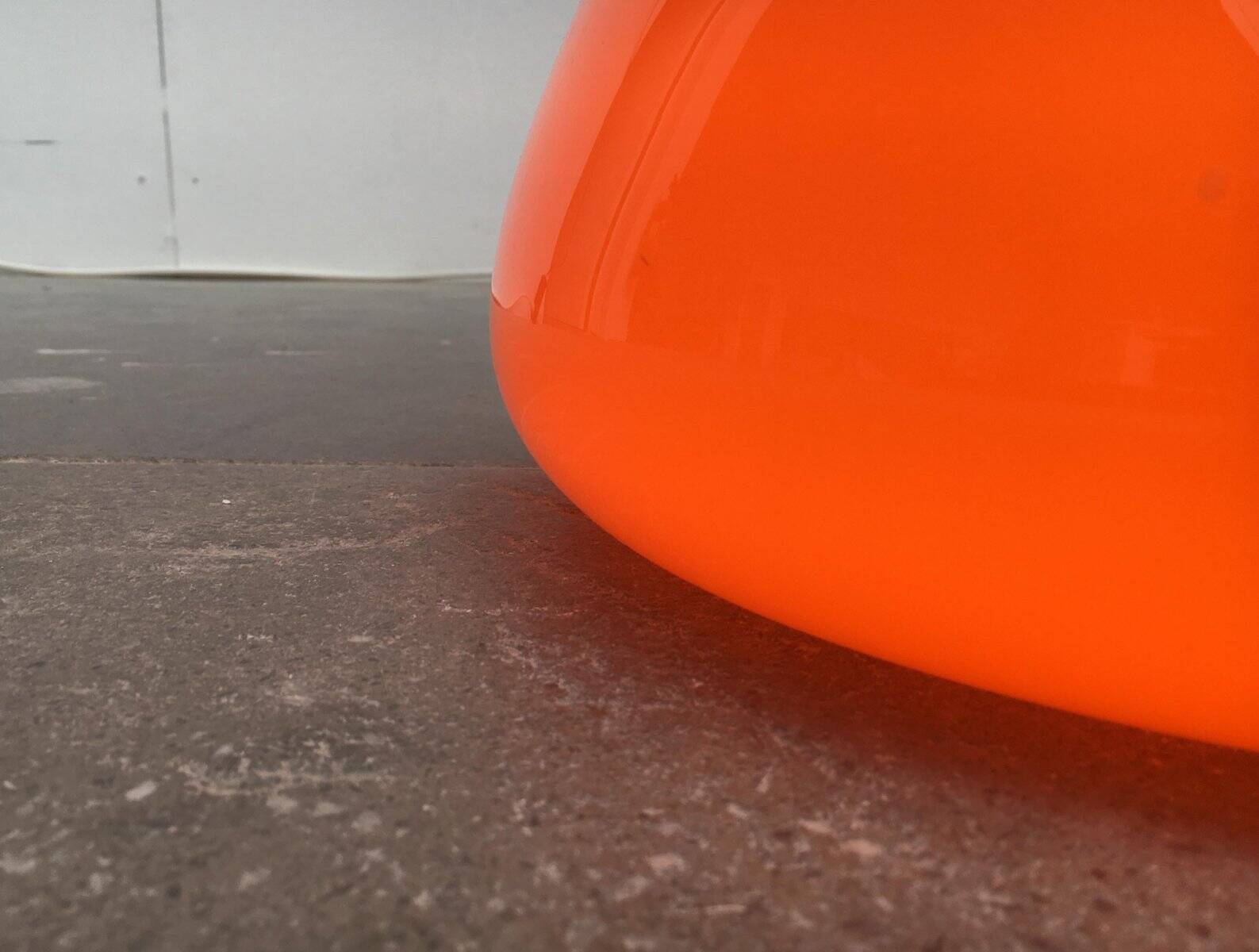 Murano Glass Floor Lamp Model Birillo Mid-Century Italian Space, 1960s