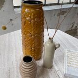 Vase jaune ocre Scheurich Germany