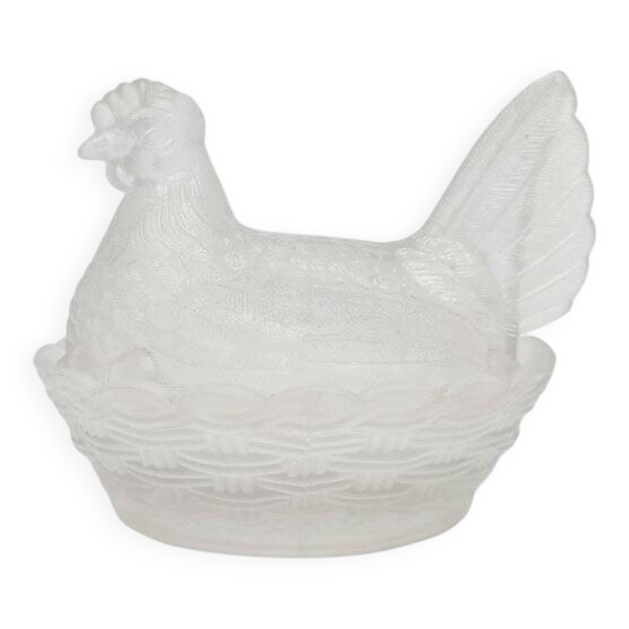 Polish candyer from Ząbkowice Glasswork, Poland, 1950s