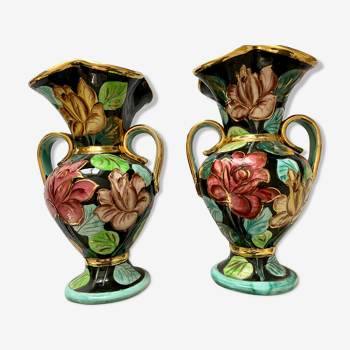 Pair of Vallauris vases.