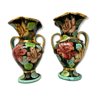 Pair of Vallauris vases.