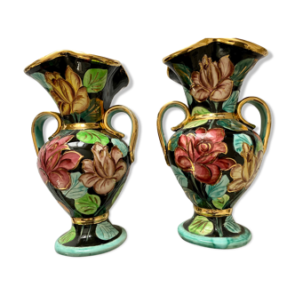 Paire de vases Vallauris