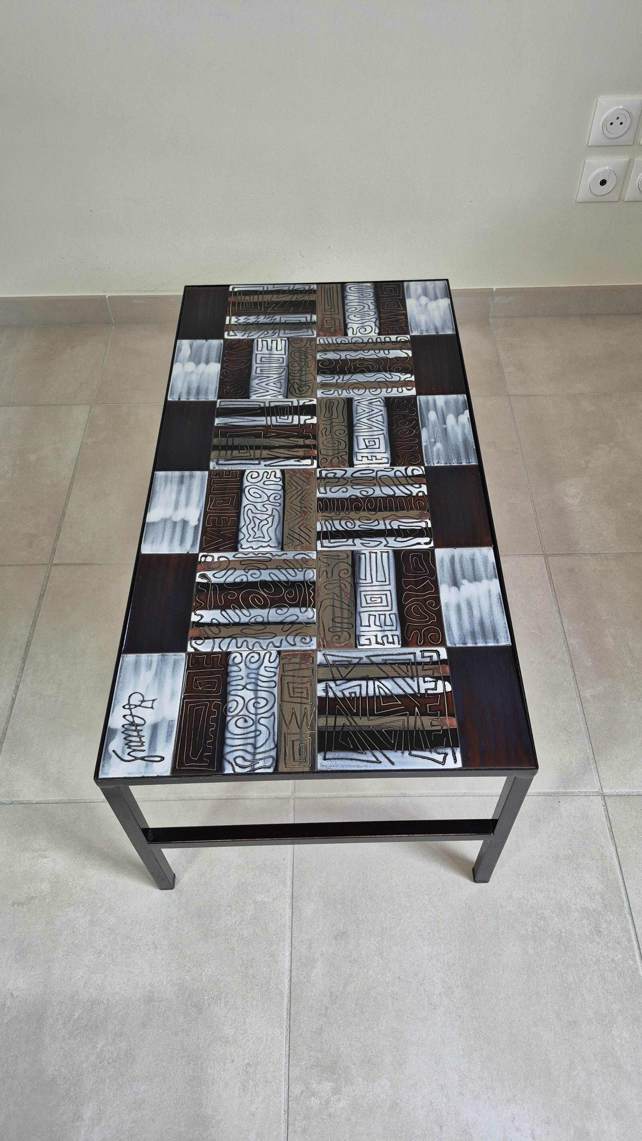Serge Jamet coffee table