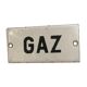 Utility enamelled plate