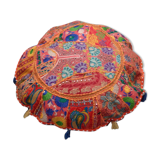 Pouf - large Indian round cushion