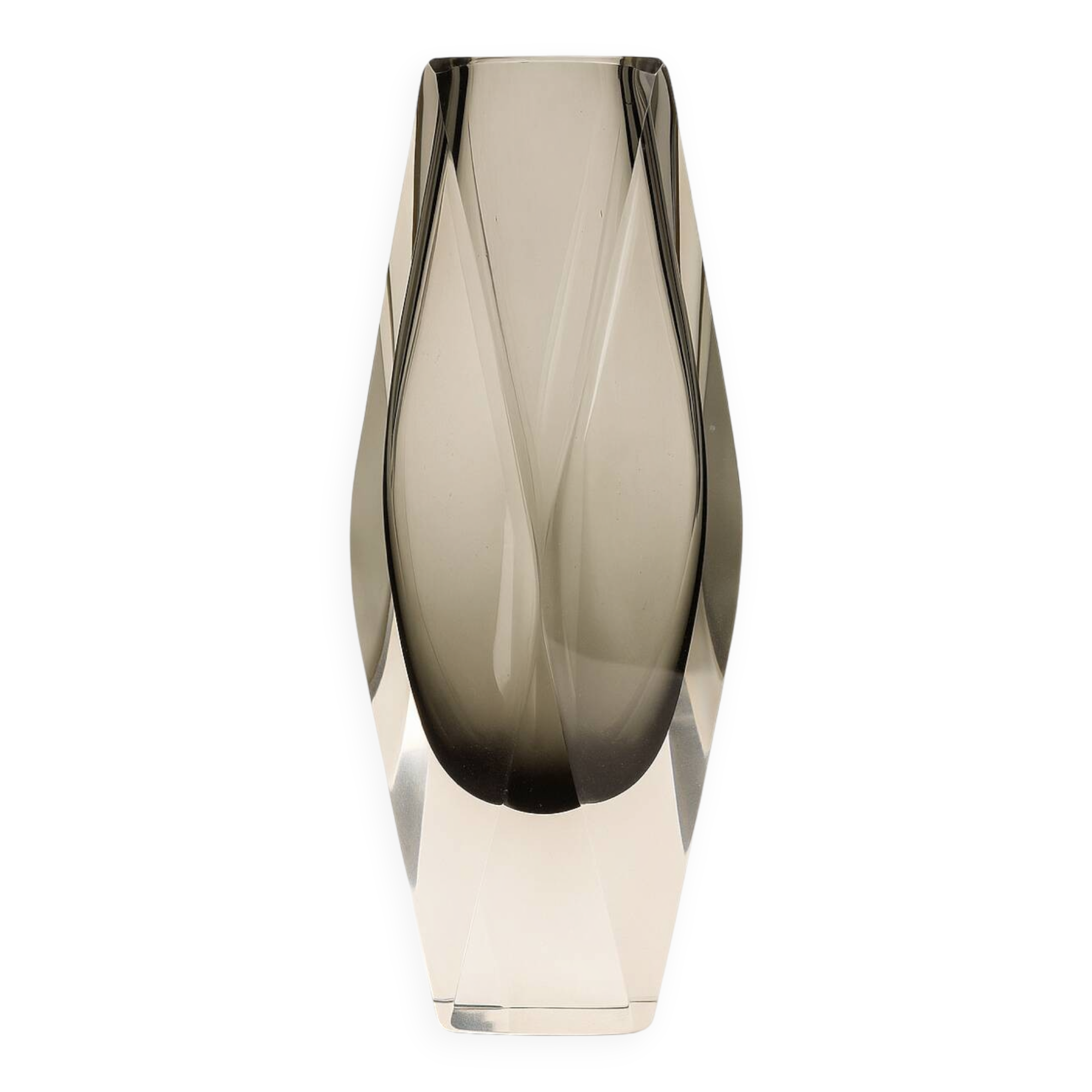 Vase murano sommerso Flavio Poli 60s